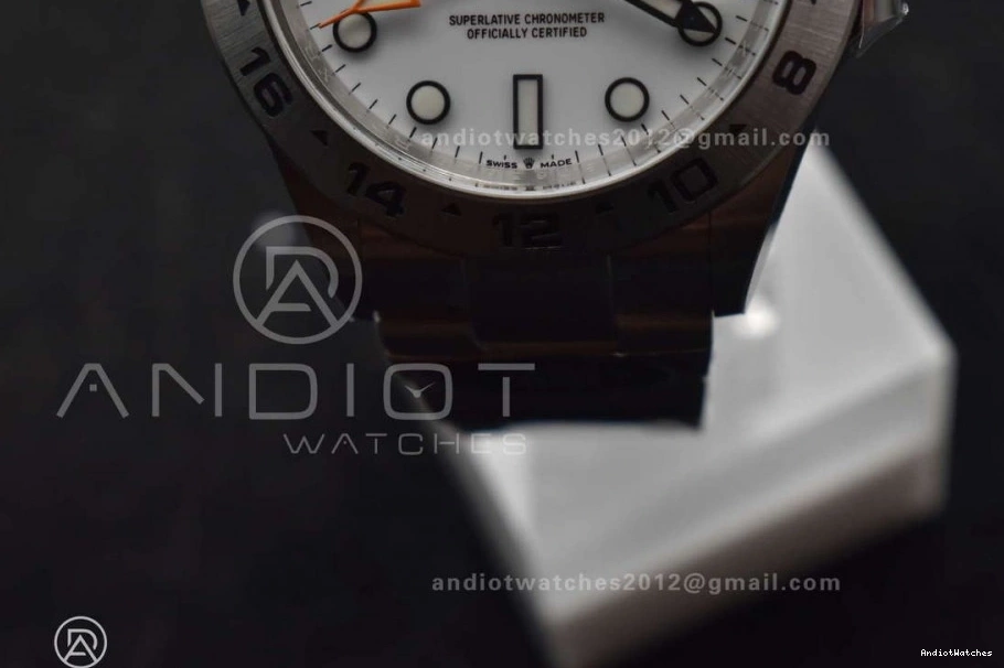 845 Clean Explorer ComfortFit 42mm SS DD3285 Edition White CHS 226570 Dial on Bracelet 1:1 II Best 904L 0322